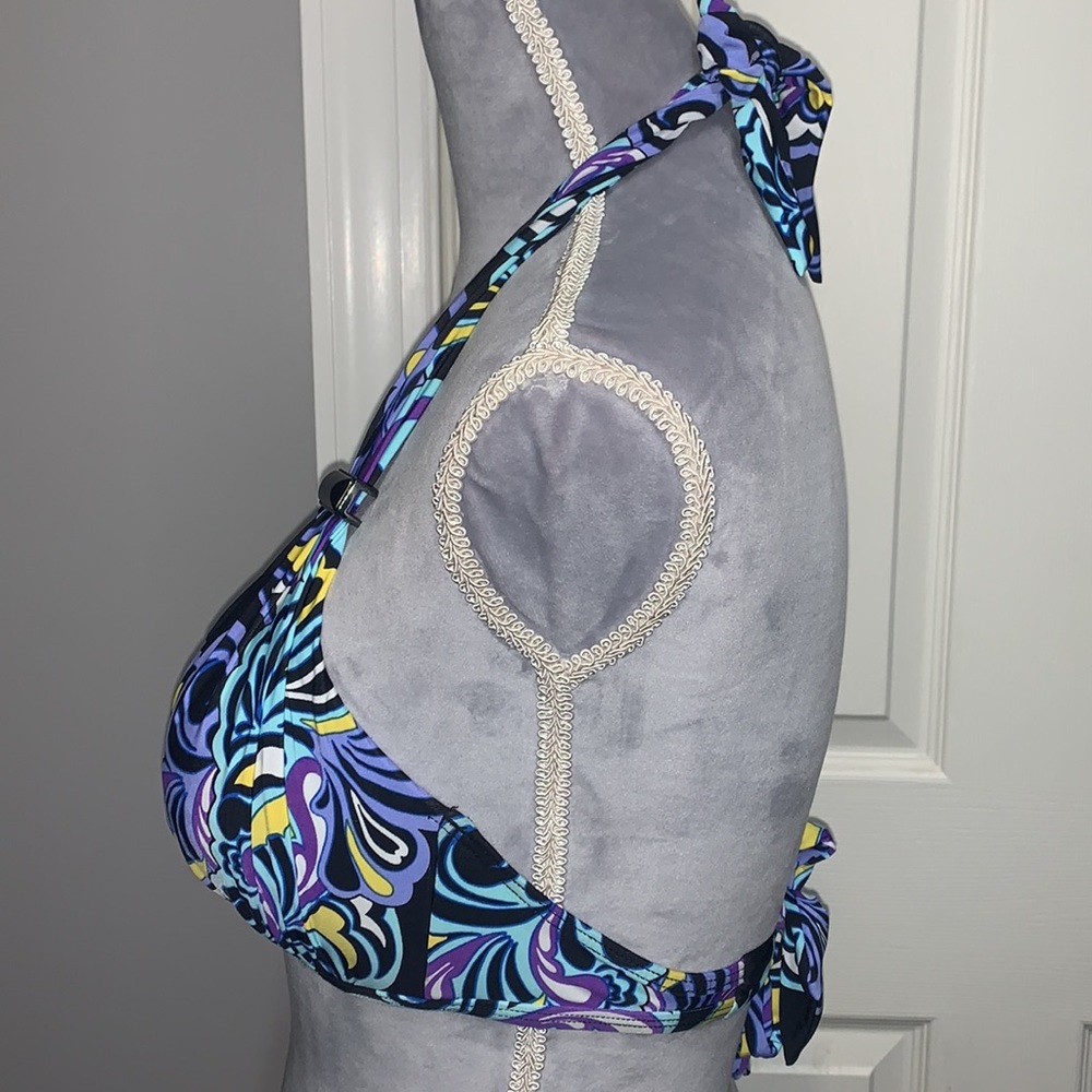 β¨EUCβ¨ Kenneth Cole Embellished Bikini Top - Picture 6 of 9